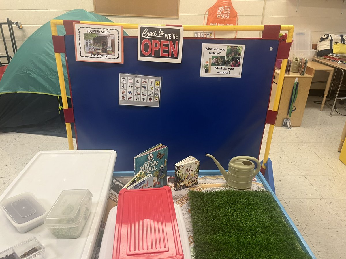 The Flower Shop is open <a href="/CCPS_CSSRoos/">Carroll Springs School</a> is open for students. Come dig in the dirt, plant a flower, create, explore, and experience the Flower Shop #infinitepossibilities <a href="/CCPSk12/">Carroll County PS</a>