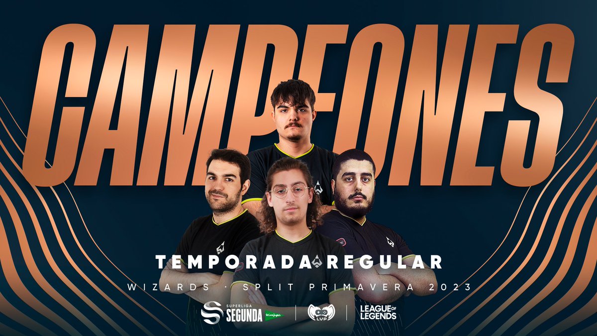 ¡CAMPEONES DE LA TEMPORADA REGULAR!

Contra viento y marea, contra sus eternos enemigos, <a href="/WizardsClub/">Wizards</a> ha hecho magia y se convierten en campeones del split.

#SuperligaSegunda x El Corte Inglés

📺| twitch.tv/lvpes