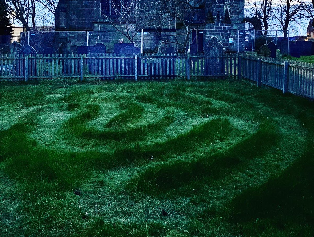revkevlabyrinth's tweet photo. Our Daily Lent Labyrinth Walk, A Spiritual Pilgrimage, Sacred Spaces,  Swadlincote Minster Prayer Day on 25 March 10-4
“And walk in love, as Christ also has loved us and given Himself for us” Ephesians 5:2a
#Lent2023 #GresleyChurch #CommunityLabyrinth 
#PrayerLabyrinth
#Labyrinth https://t.co/o06FbsrSTy