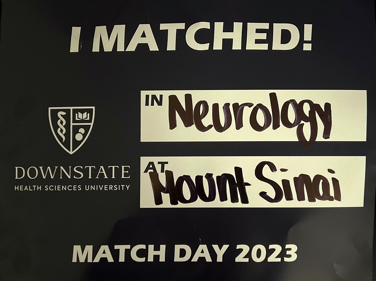 ArianaSOtto's tweet photo. Today was so emotional and left me speechless. To say that I am happy & grateful would be an understatement. Thank you @MtSinaiNeuroRes!!! Congratulations to my COM2023 peers and co-interns! I am so excited to be on this next journey with you all 🤎 #NeuroTwitter #DownstateMatch https://t.co/9yucmPcjwy