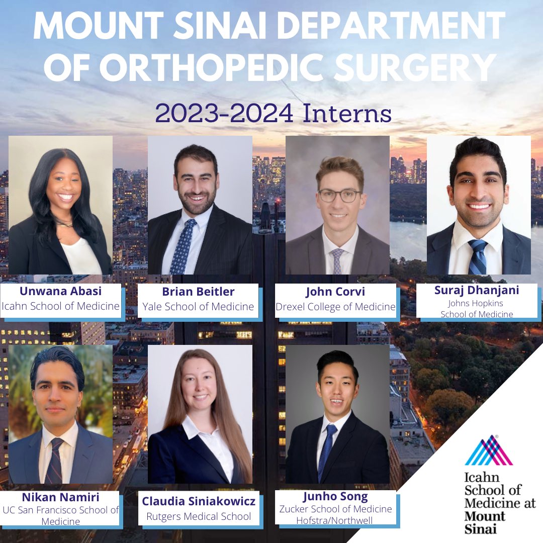 Mount Sinai Orthopedics tweet media