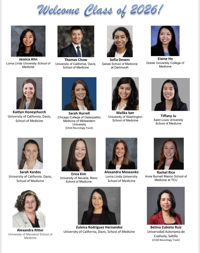 Congratulations to our newly matched residents!! Welcome to the UCD family!! 💙 🎉