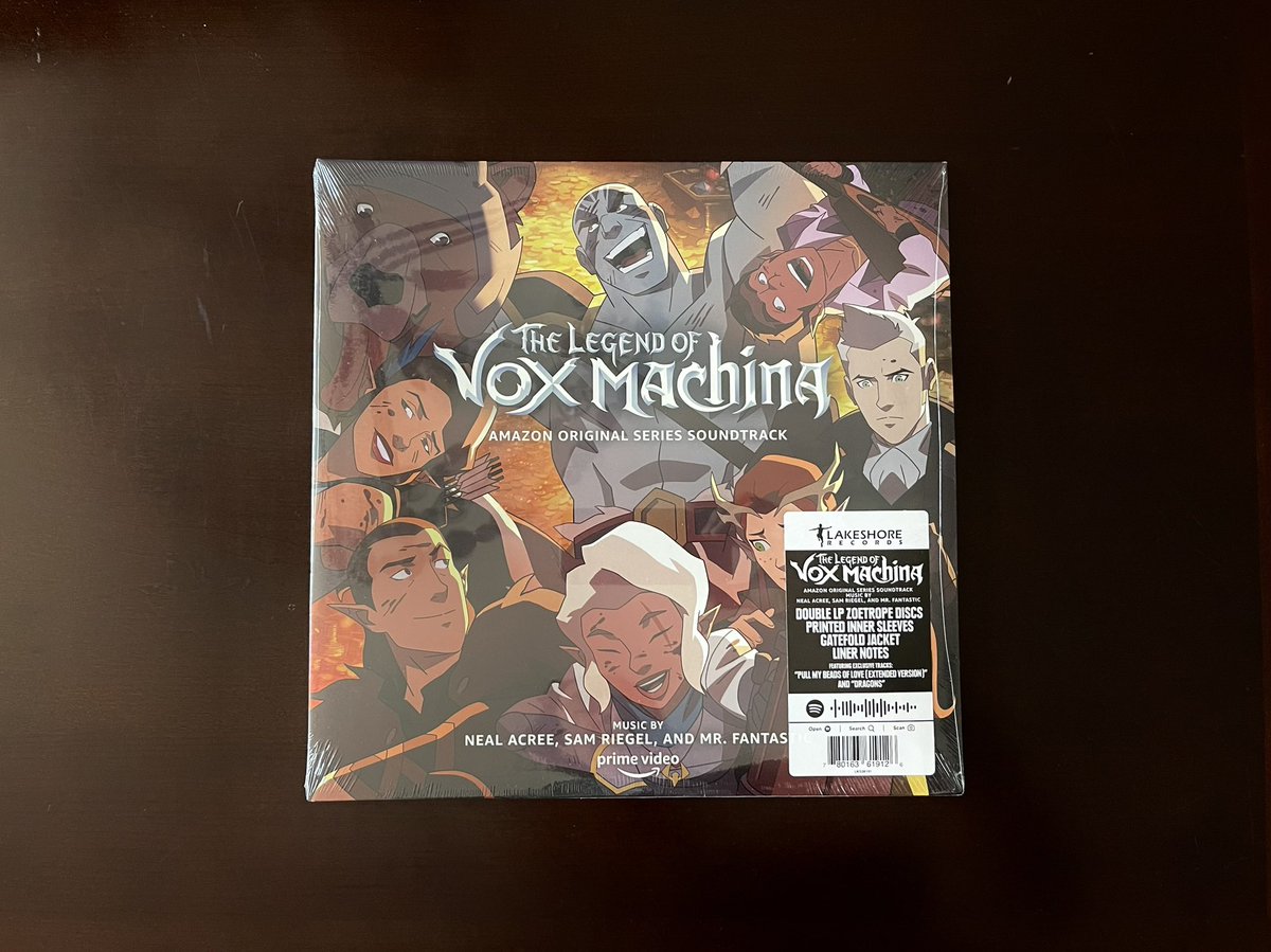 The Legend Of Vox Machina ( Original Series Soundtrack) '2 x Zoe