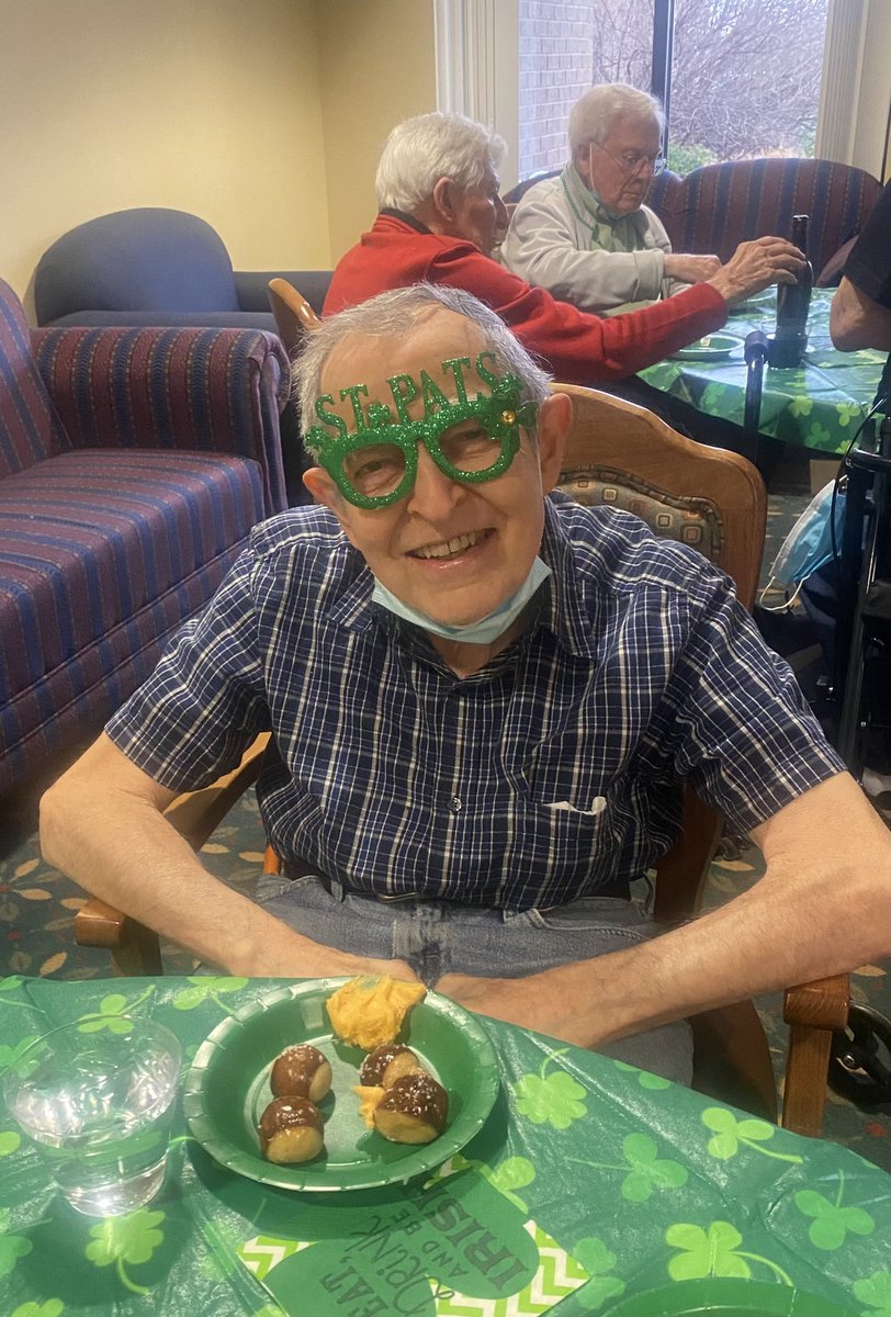 You don’t need luck when you have friends like these. What fun we’ve had celebrating St. Patrick’s Day this week! Irish soda bread, Irish dancers, and more. ☘️ 
