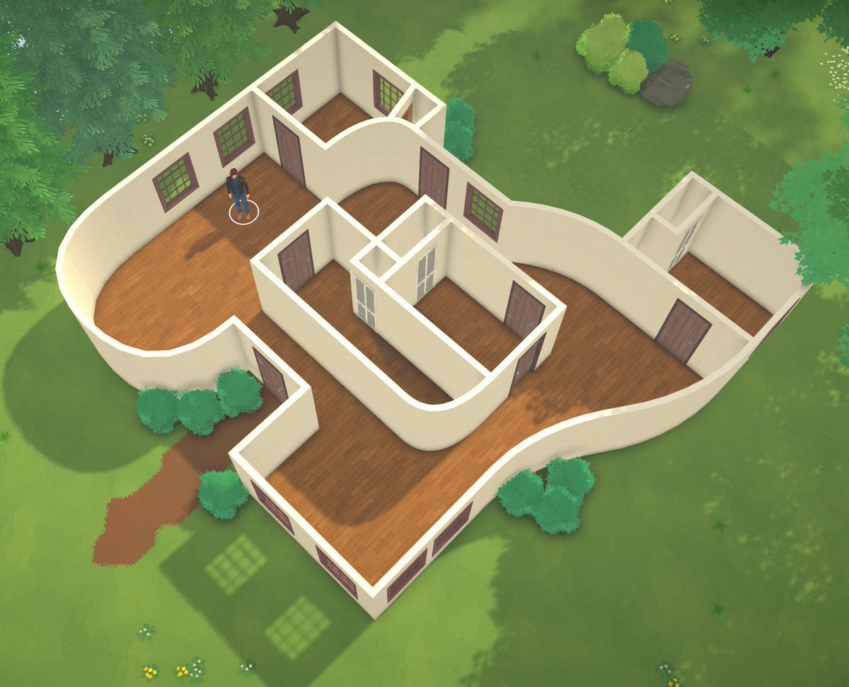 ParalivesGame's tweet image. Check out some floor plans we made using our build tools! Which one is your favorite?