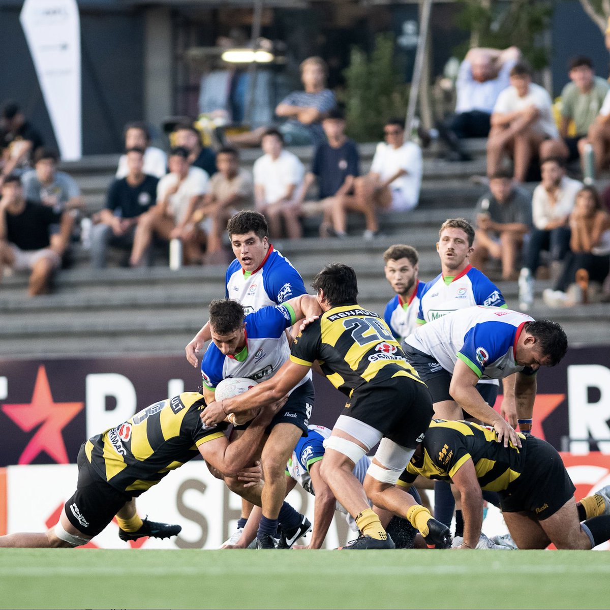 Yacare XV

No fue el resultado deseado, pero  el equipo jamás se entregó.

Luchó, buscó e intentó siempre. 

Gracias <a href="/CAP__Rugby/">PEÑAROL | Rugby</a> 

Buen partido. Los esperamos pronto en Asunción.

#MBARETE 🐊

Crédito Gaspafotos/SAR