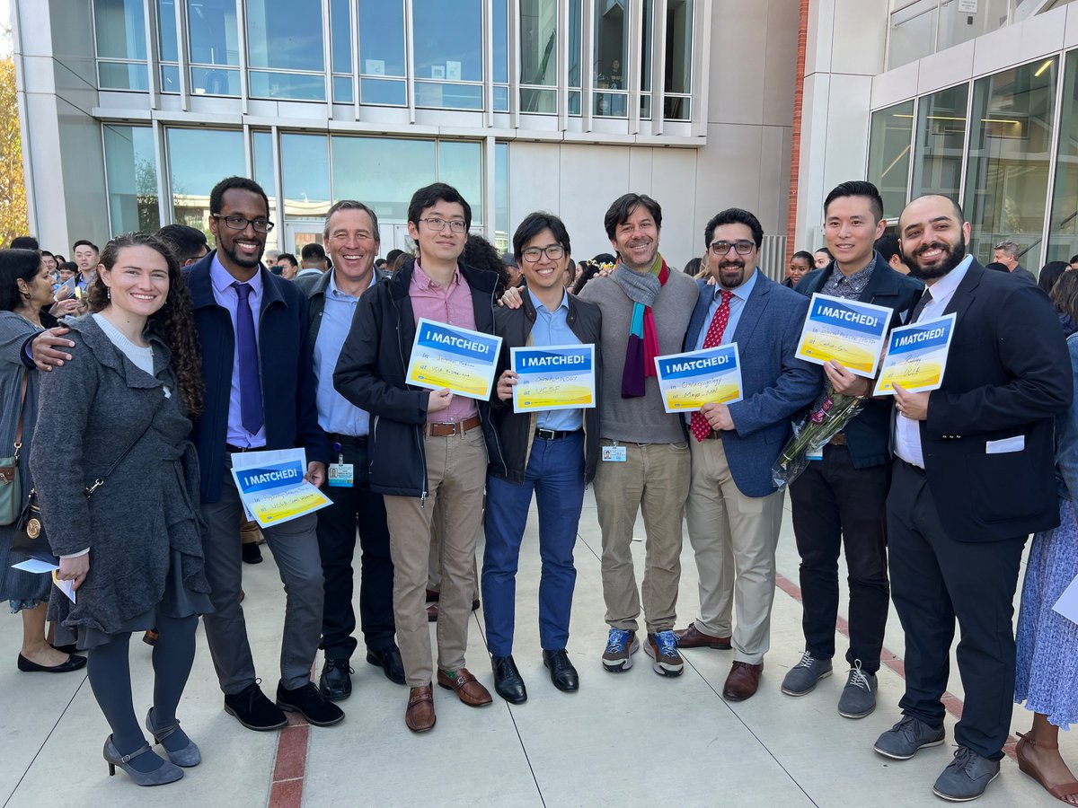 Happy #MatchDay!! We’re so proud of these #DoubleDocs & the Class of 2023!!! 

#MatchDay2023 #dgsomucla @dgsomucla