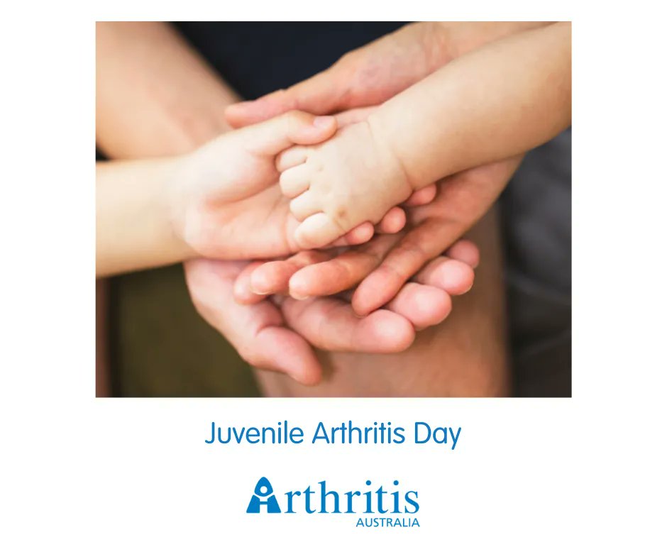 Kids get arthritis too – did you know juvenile arthritis is as common as juvenile diabetes?

This Juvenile Arthritis Day we are paying tribute to all kids and families living with juvenile arthritis

#JuvenileArthritisDay 
#ChildrenGetArthritisToo 
#ArthritisAustralia