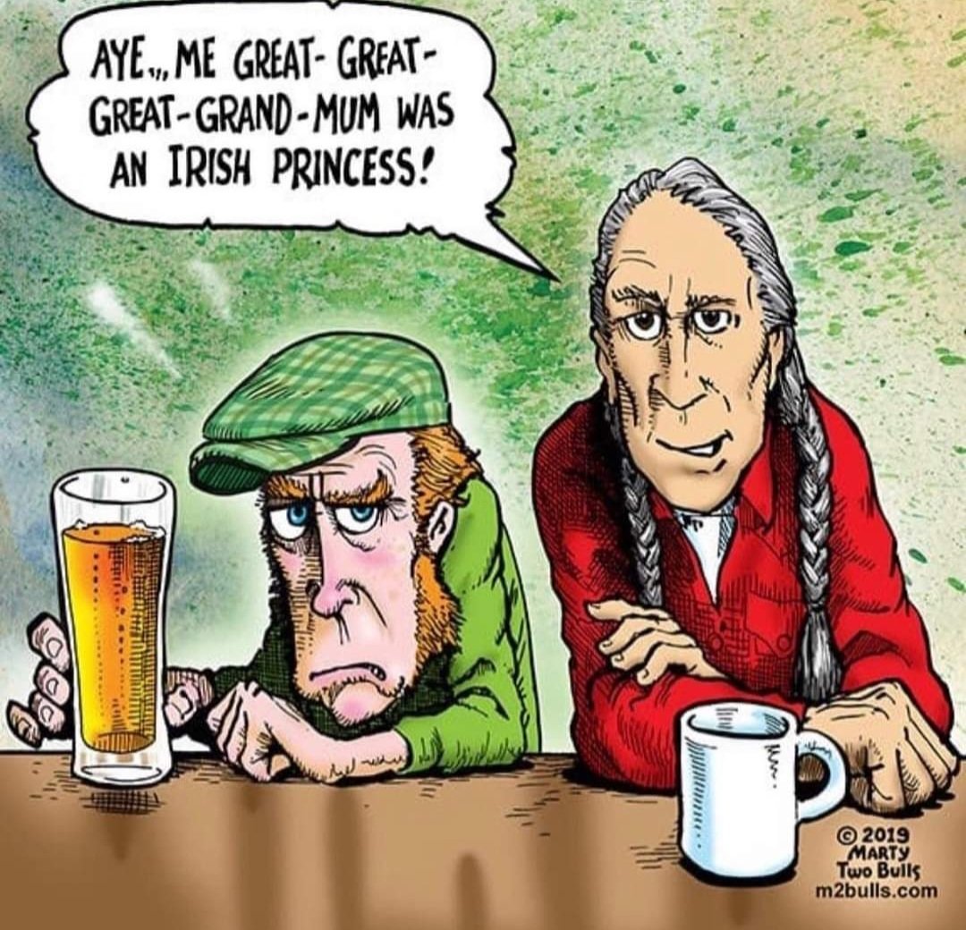 softtail65's tweet image. #StPattysDay #NativeHumor