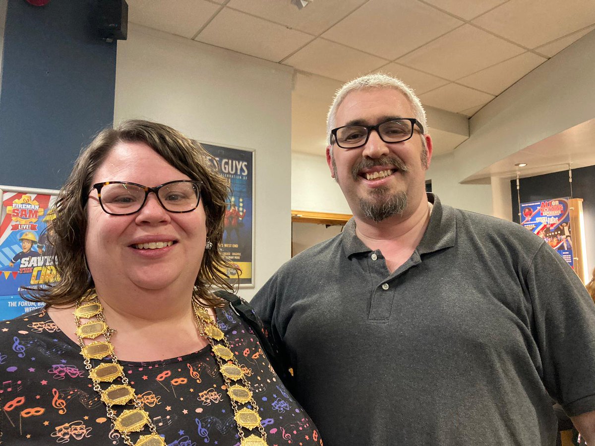 BarrowLabour's tweet photo. "If you've not had chance to see @AbbeyMusical version of Hunchback, go tomorrow! A huge thank you to all involved and proof that Barrow Brough has the most talented performers. Loved it." The Mayor team have enjoyed the latest the Forum has to offer. Well done to all involved 🎶 https://t.co/av2uLpnJla