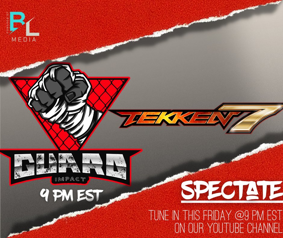 READY? FIGHT!

Tonight, 9 PM EDT, over on our YouTube channel ( youtube.com/@blerdlinesmed… ) tune into Guard Impact.

#tekken7 #fightnight #blerdlinesmedia #guardimpact #eatyourveggies #blerds #nerds #viral #fyp #explore