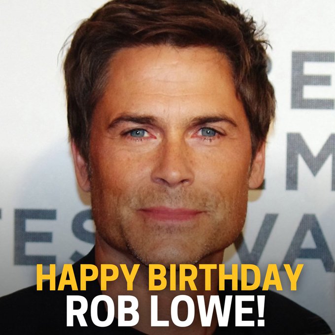 Happy Birthday, Rob Lowe! 