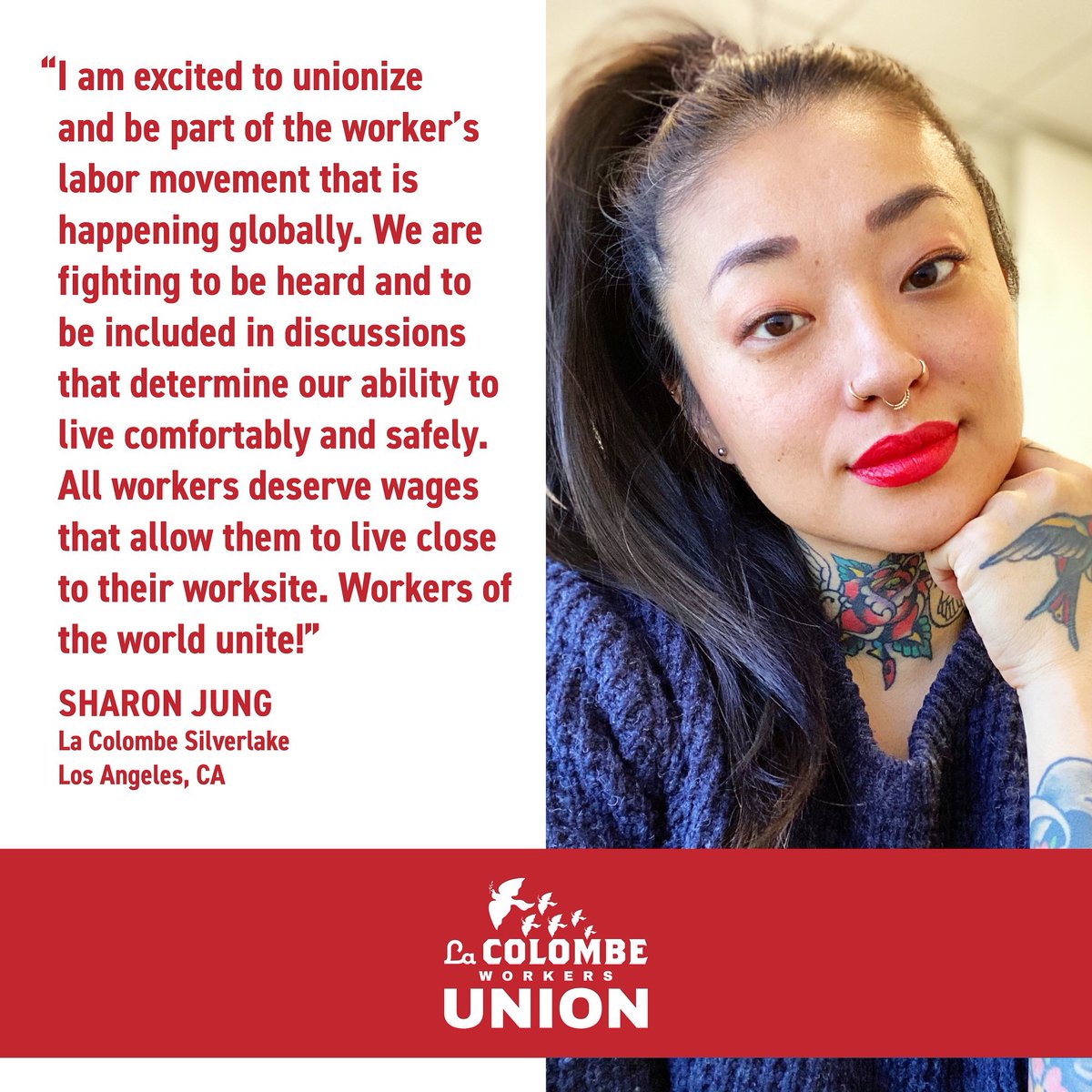 La Colombe Workers Union tweet media