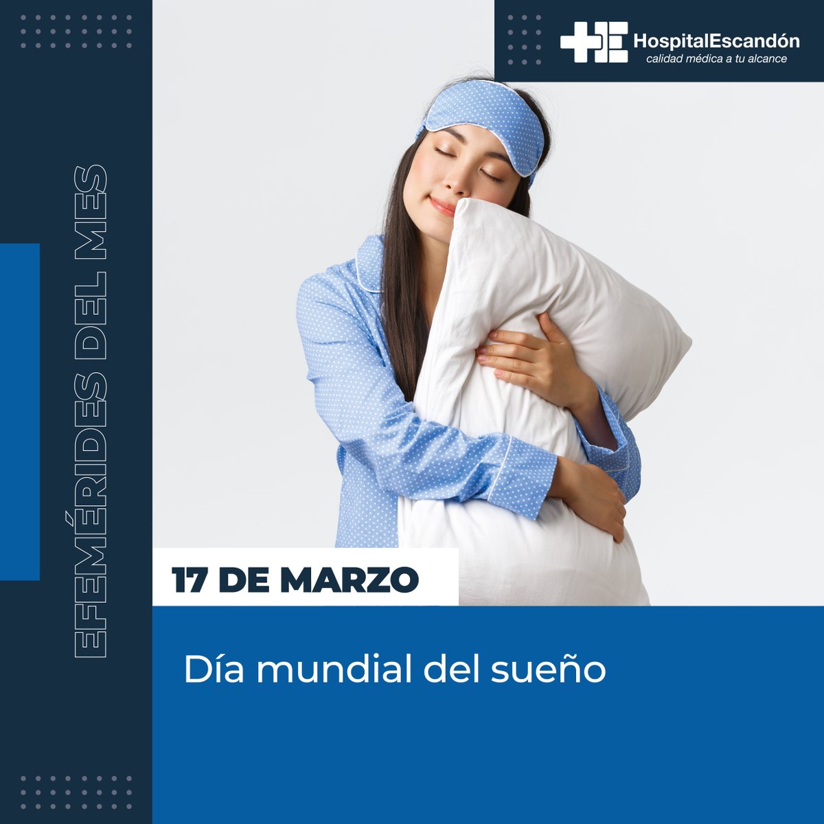 HospiEscandon's tweet photo. ¿Cuánto debemos dormir según la OMS? Deben tener de 11 a 14 horas de sueño de buena calidad, incluidas las siestas, con horarios regulares para dormirse y despertarse. https://t.co/ERWKZG4n0r