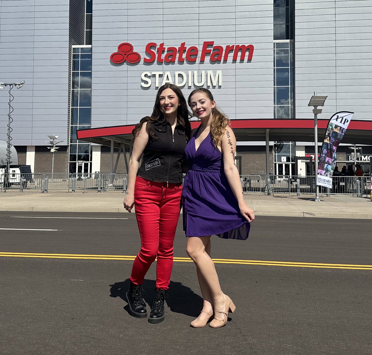 safe to say we’re ready for <a href="/taylorswift13/">Taylor Swift</a> and <a href="/paramore/">paramore</a> 🤘🏻🪩#GlendaleTSTheErasTour <a href="/taylornation13/">Taylor Nation</a> <a href="/__alyssak/">alyssa</a>