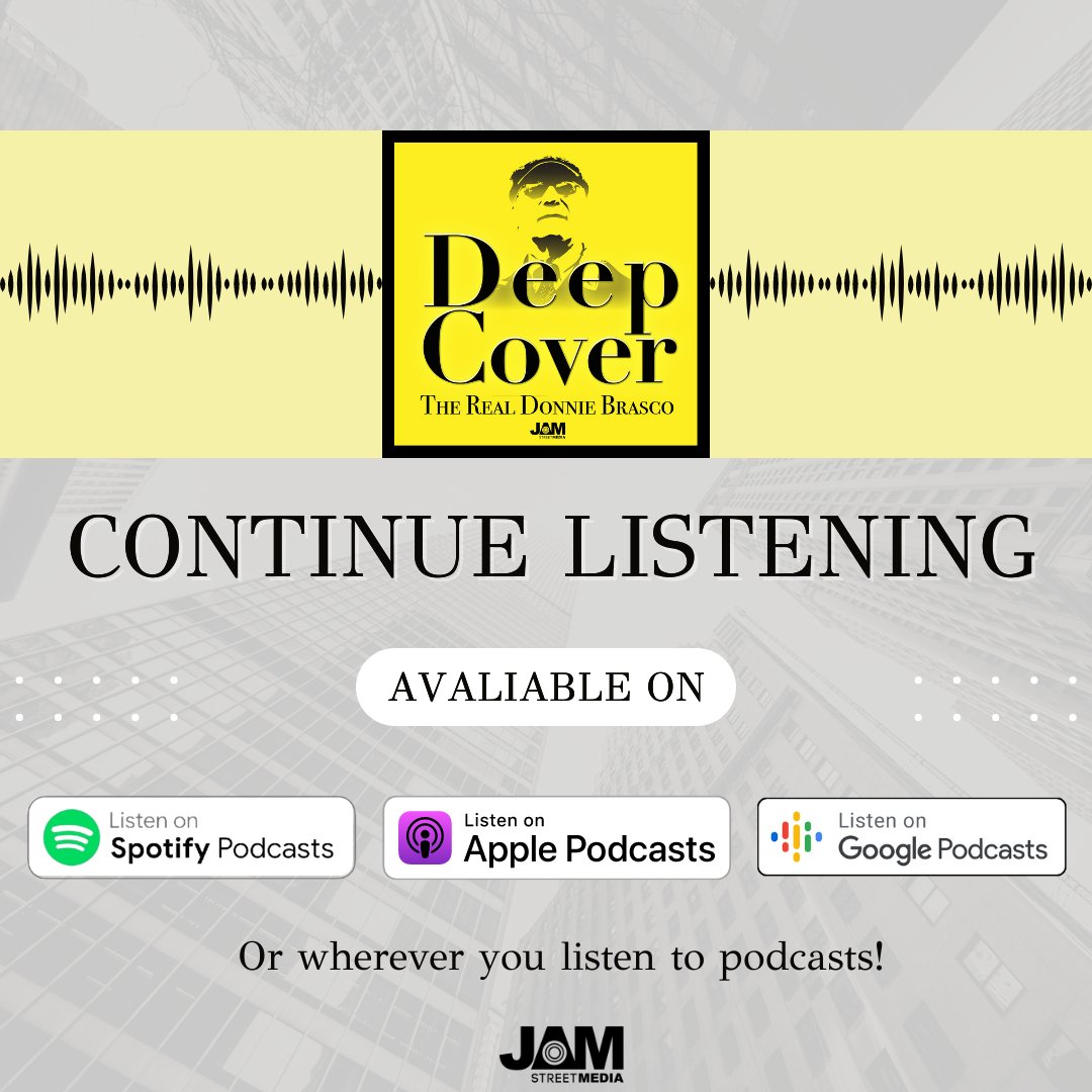 DeepCoverShow's tweet image. Have you been missing Deep Cover as much as we have? Go listen to all of Season 3 right now, on wherever you listen to podcasts! 
jaml.ink/DeepCoverDonni…

#deepcover #deepcoverpremium #podcasting #podcastaddict #joepistone #media