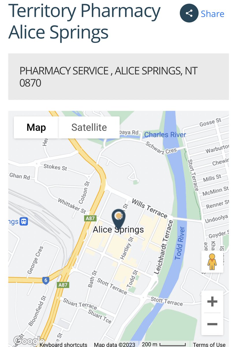 Action for Alice 2020 Darren Clark on Twitter "Territory Pharmacy at