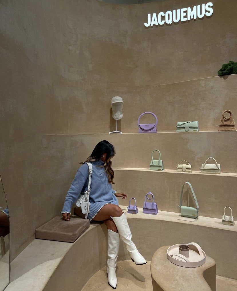 future me shopping at the jacquemus store