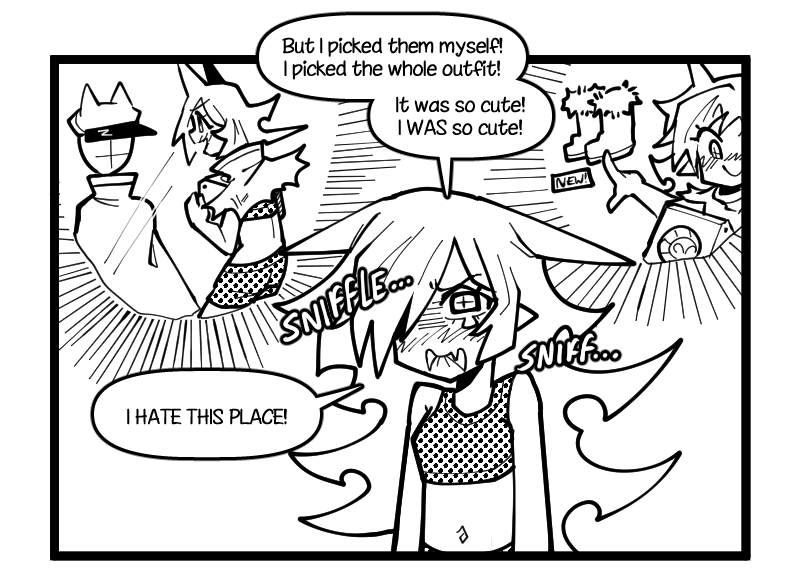 [@KilosPointOCT] I haven't posted in a bit, here's a little old Kilos 4 panel gag comic. 