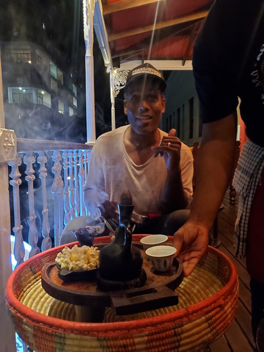 Store in Cape Town called Frank &amp; Myrrh. Owner was a Somali from BK. Moved to Cape Town to expand the fam biz his father started in Somalia. Let me find out he was the 2nd verse on Taxi W/ Yasiin Bey and Ski Beatz. 🤯

"It felt so complex but it's really that basic." - Whosane.