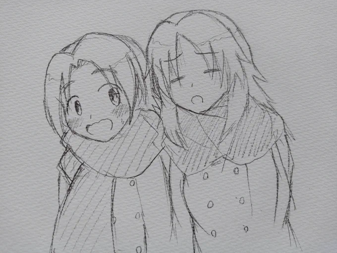 かえる～
今日、寒い～……… 