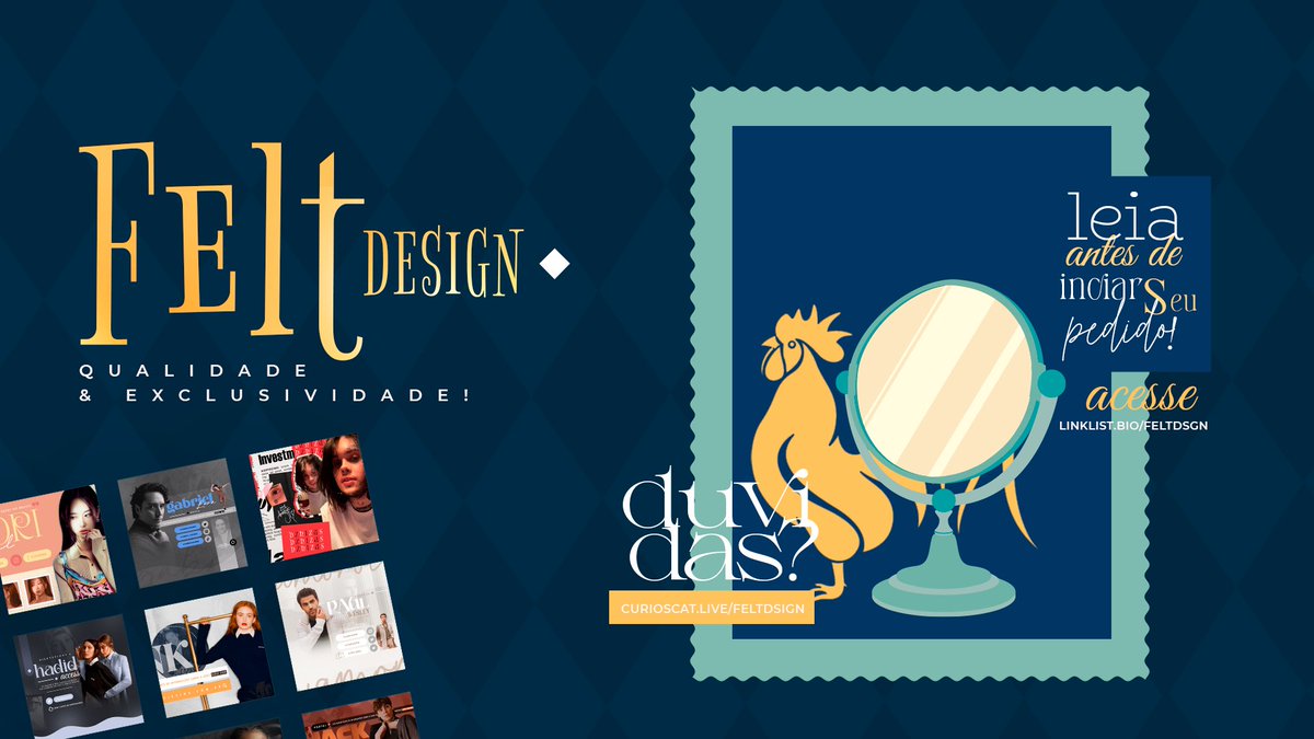 Felt Design • Pedidos Abertos tweet media