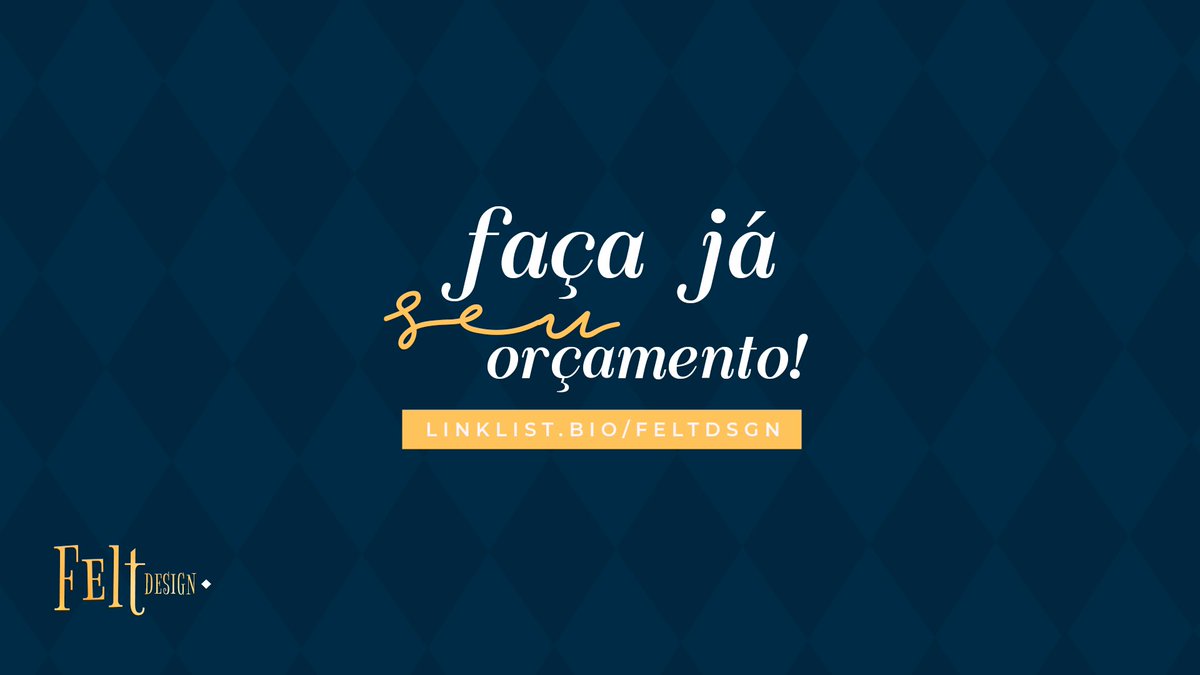 Bem Vindo! Leia os nossos termos de compra e faça já seu orçamento 🤍🥂

[🎨] Portfólio: shre.ink/krrd
[📋] Termos e links: linklist.bio/feltdsgn
[⏳] Cronograma: shre.ink/kr7z
[😺] Dúvidas: curiouscat.live/Feltdsign