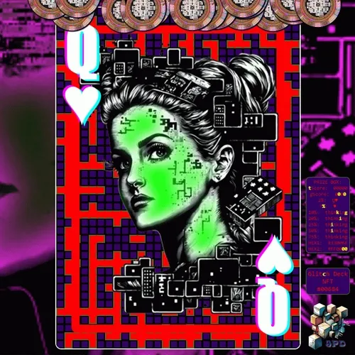Journey_w_Wendi's tweet photo. I was sharing some lovelies today on @IAMNAX23 #FlauntFriday thread, selecting ones with the color green. I realized I have quite a few beauties with a shade of green somewhere, so I'm going to post them here, too! Add yours, too!
First up: #GlitchDeck Queen by @SwiggaJuice! https://t.co/qLE9Z79oHO