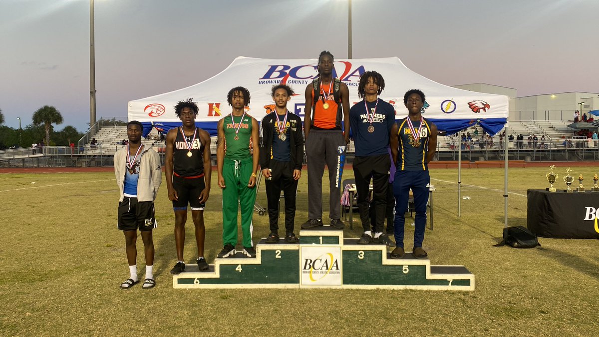 BCAA Sports (@bcaa_sports) on Twitter photo 2023 BCAA Track and Field Championships at Blanche Ely High. “Boys high jump champions”
<a href="/dbrouss76/">Dave Brousseau</a> <a href="/larryblustein/">Blustein Recruiting</a> <a href="/FHSAA/">FHSAA</a> <a href="/browardschools/">Broward Schools</a> 2023 BCAA Track and Field Championships at Blanche Ely High. “Boys high jump champions”
<a href="/dbrouss76/">Dave Brousseau</a> <a href="/larryblustein/">Blustein Recruiting</a> <a href="/FHSAA/">FHSAA</a> <a href="/browardschools/">Broward Schools</a>