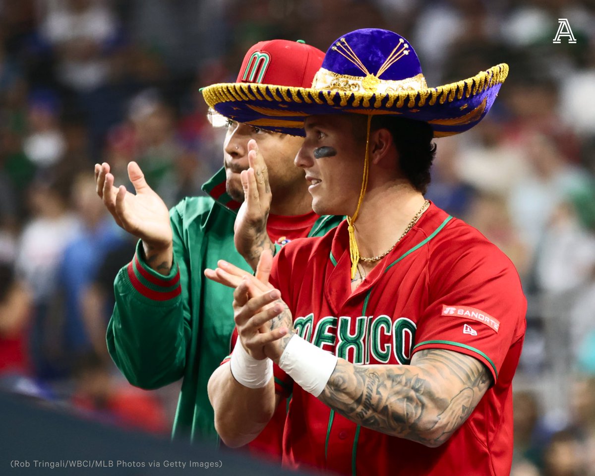 TheAthletic's tweet image. COMEBACK COMPLETE.

After being down by four runs in the first inning, Mexico defeats Puerto Rico 4-5 in the #WorldBaseballClassic quarterfinals 🇲🇽

It will be Japan vs. Mexico in the semifinals.