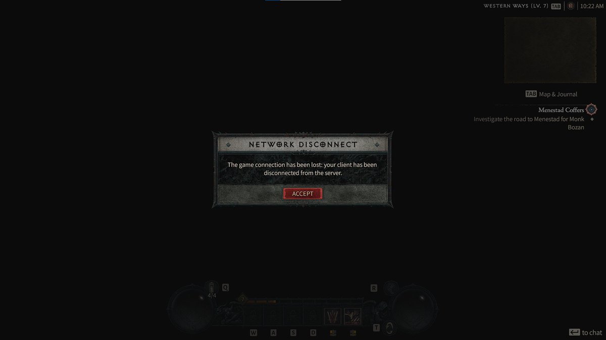 #Diablo4 currently unstable.