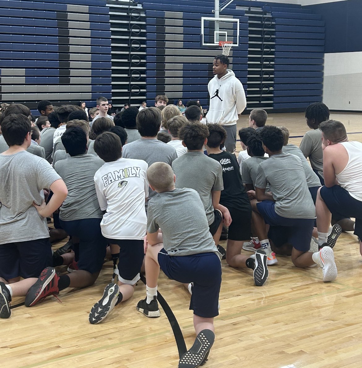 Proud is an understatement! This dude is a true definition of a Wolverine! The way he has matured from the little skinny freshman from York Pennsylvania to the man he is today is unparalleled. Spend all his spring break pouring into our players. <a href="/jadon_jackson1/">JJack¹</a> <a href="/KStateFB/">K-State Football</a> 💜💙