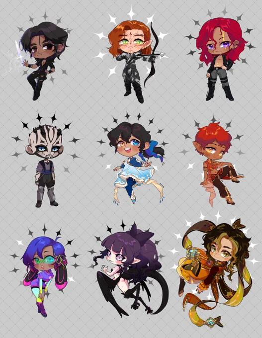 Chibi Commissions I finished  
