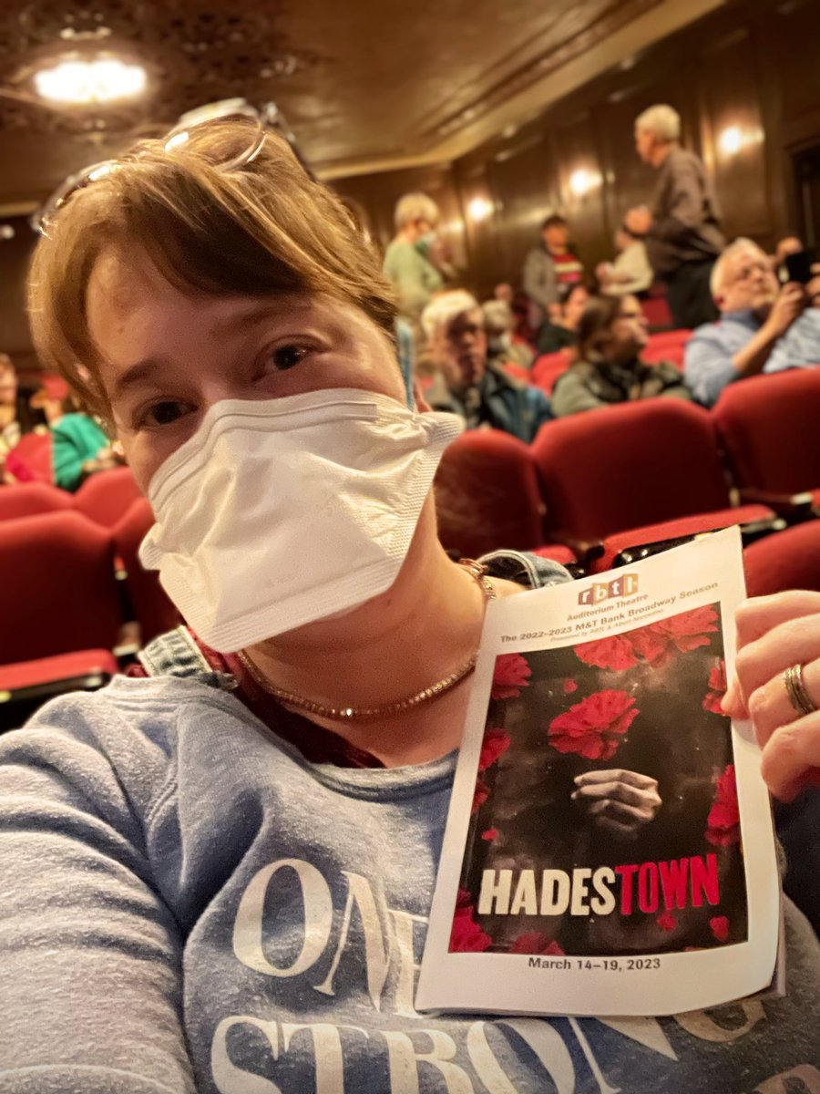 Reasons I am seeing the #hadestowntour for a 2nd time:
- Matthew Patrick Quinn’s Hades
- the lighting
- Michiko Egger on guitar
- Jamal Lee Harris, the first person in a fat body I think I’ve ever seen in a professional ensemble
- Lana Gordon’s visceral dances
- the Fates’ waving