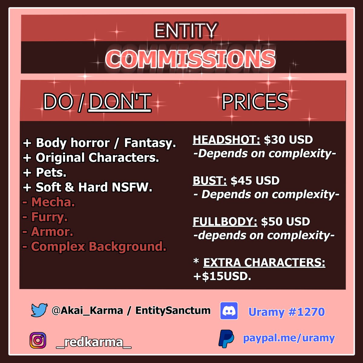 EntitySanctum's tweet photo. [ 𝔠𝔬𝔪𝔪𝔦𝔰𝔰𝔦𝔬𝔫 𝔯𝔢𝔣𝔢𝔯𝔢𝔫𝔠𝔢 𝔰𝔥𝔢𝔢𝔱 2023 ] https://t.co/lSzxOvXKTL
