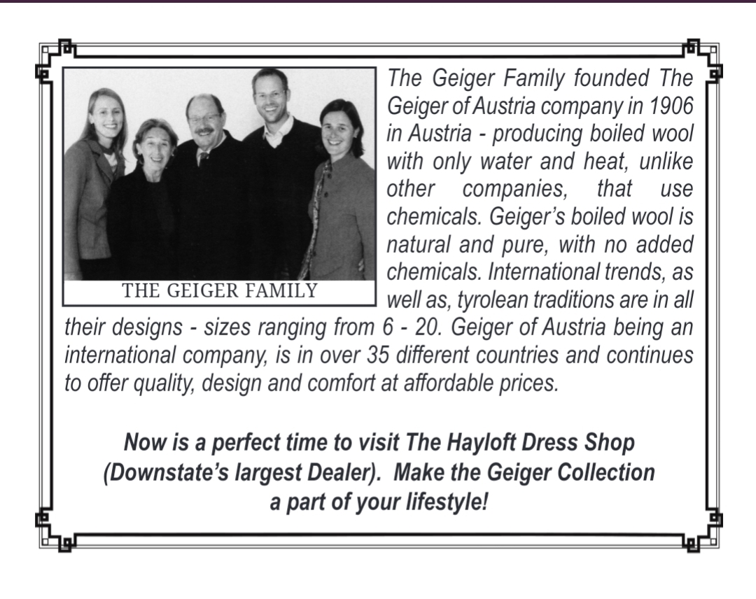 hayloft_shops's tweet photo. LAST DAY is 3/18 ⏳️ HAYLOFT SHOPS Geiger of Austria 🇦🇹 Trunk Show - https://t.co/x5KHutiHw6 https://t.co/jysnLKwBtM
