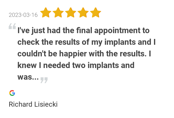 SmileSpa1's tweet photo. New 5.0-star Review: "I've just had the final appointment to check the results of my implants and I couldn't be... https://t.co/pIHG9s1nlT
