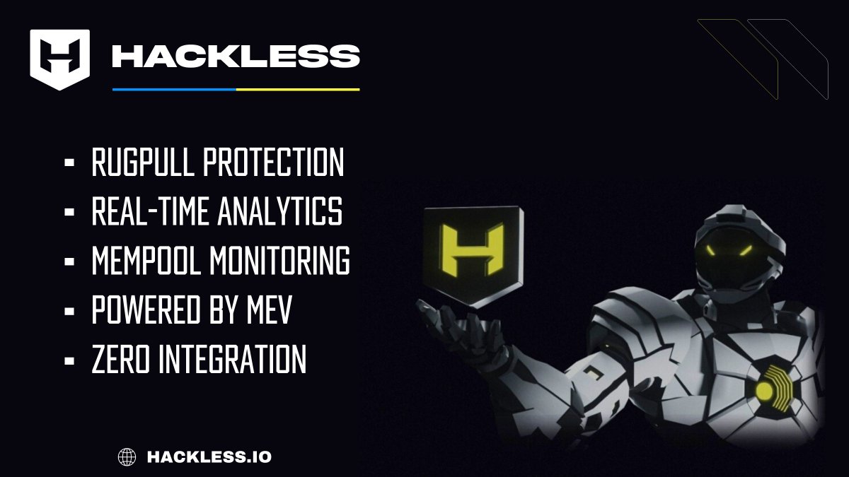 edx1215's tweet image. Hey, guys!

Are you on the hunt for the next crypto unicorn? If u’re investing in multiple new #blockchain proj, you’d better think of how to protect your #crypto.

Check out @hackless_io! 👇

#hackless #Web3 #web3community #DeFi @Cryptosiast15 @YamOkuzen @PaulDex_31 @1goonrich