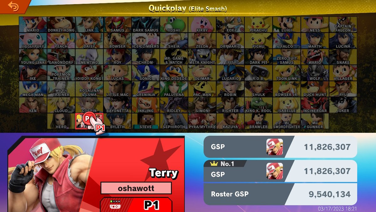 hunterrw's tweet photo. #SmashBros #NintendoSwitch I DID IT AGAIN BUT ON MAIN THIS TIME https://t.co/LoQUeSGwot