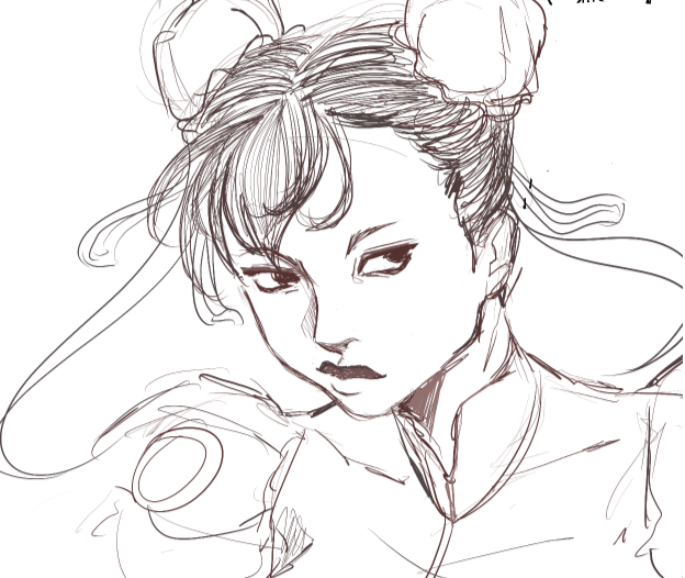 chun li doodle :p 