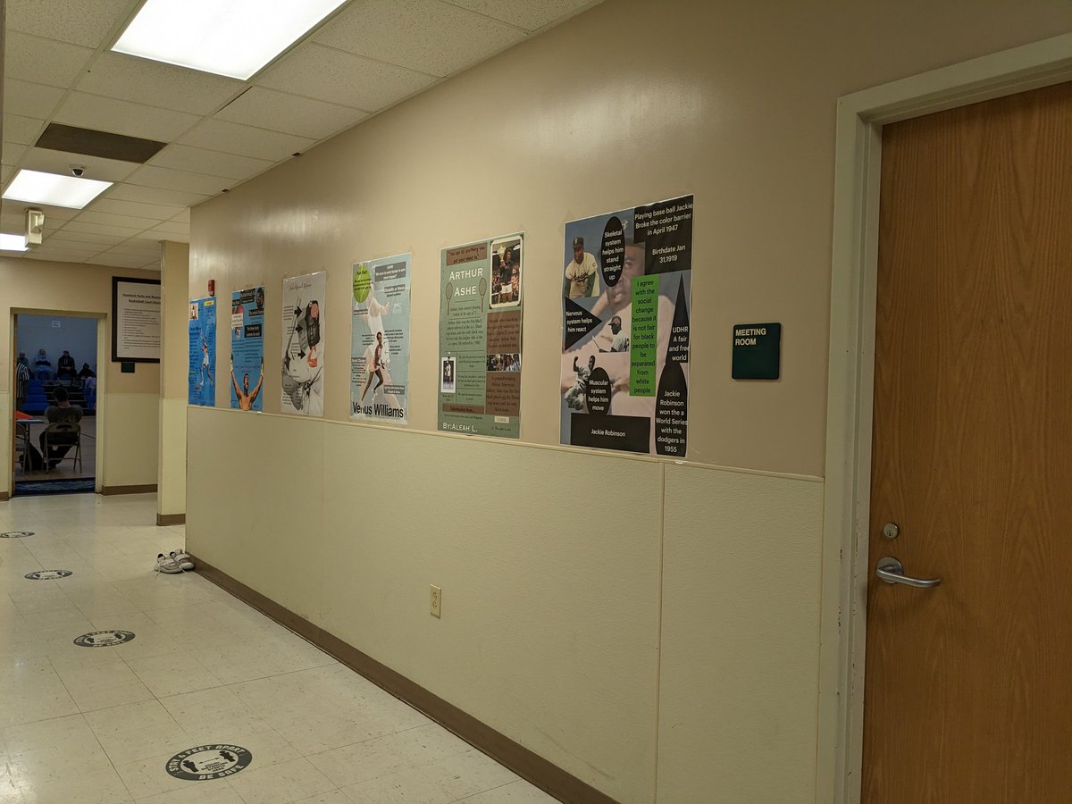 5th graders' final product in our Athletes for Social Change Project! They did a great job researching &amp; applying what they learned in science to create one-of-a-kind posters in #keynote to showcase each athlete. <a href="/AppleEDU/">Apple Education</a> <a href="/RogerBellNTA/">Roger Bell New Tech Academy</a> <a href="/newtechnetwork/">New Tech Network</a> <a href="/CRAVENDLS/">cravendls</a> #BeTheChange