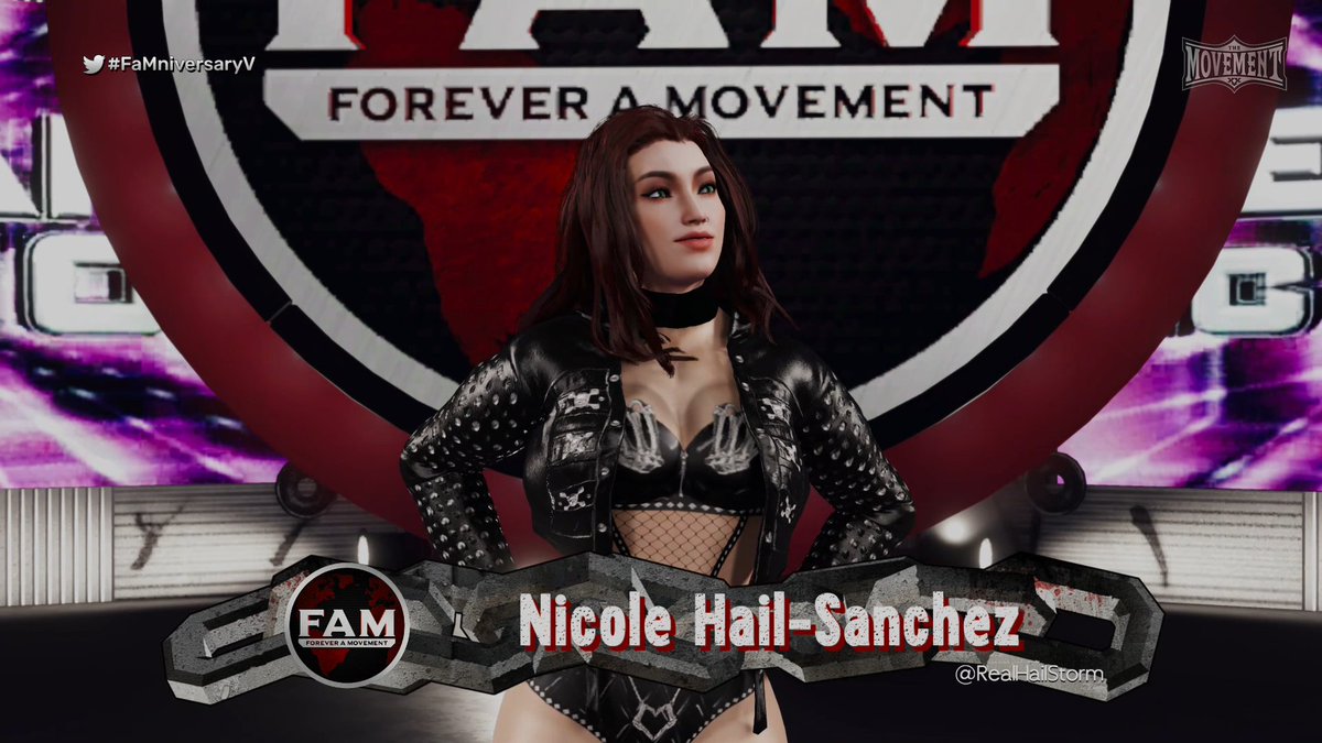 TheMovementXx's tweet photo. Up first in this Diamonds Gauntlet Match...
@RealHailStorm ❄️
Watch LIVE here: https://t.co/WNGgWP6hVD
#FaM14 #WWE2K23 https://t.co/xLrovr1uxD