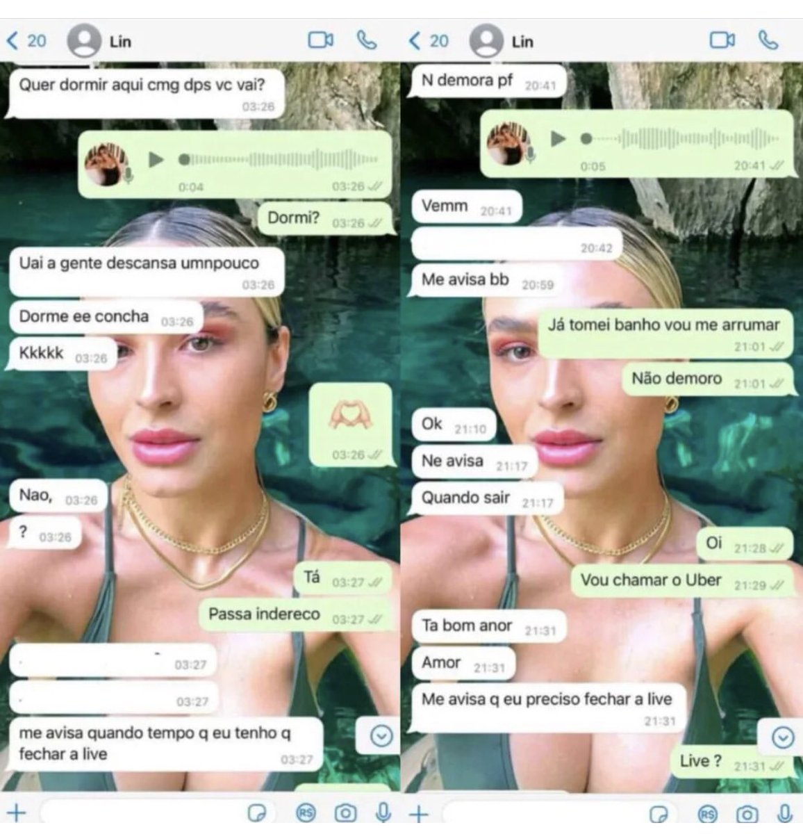 Antonio Sertanejo On Twitter Abalada Em Seus Stories Gabi Martins Expõe Conversa De Seu Ex 