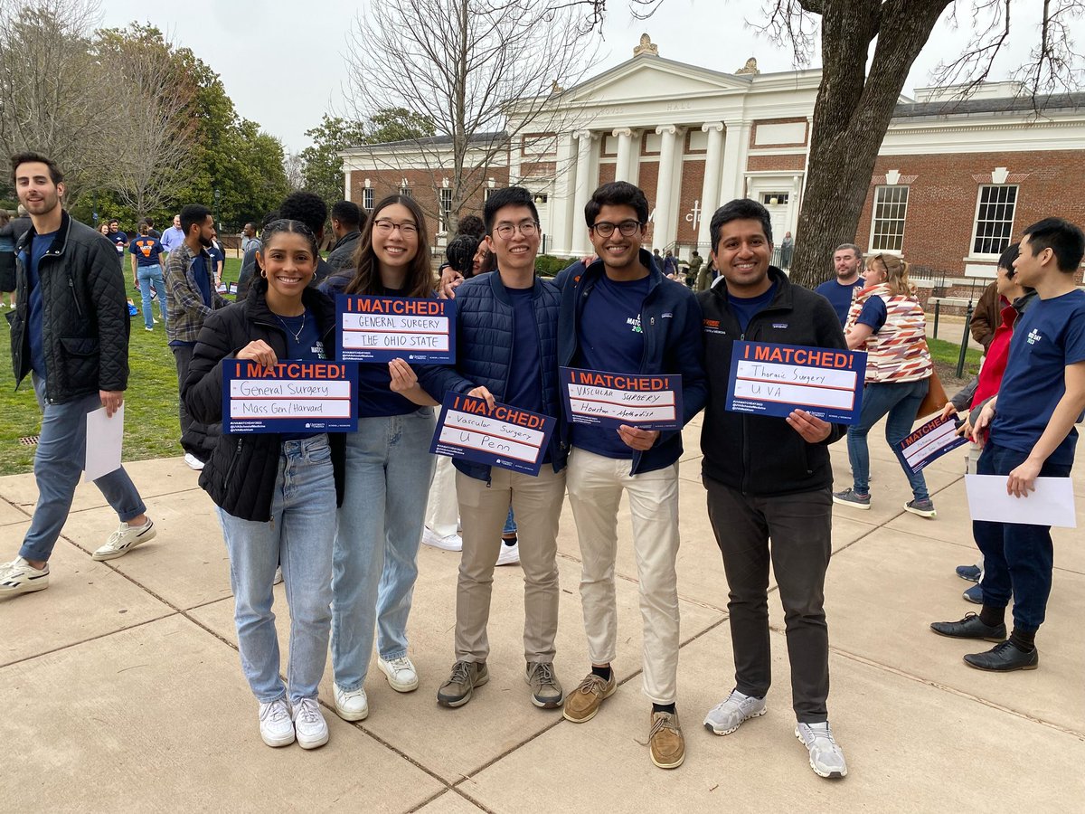 Charles Friel (@cmf2x) on Twitter photo So proud of our <a href="/MedicineUVA/">UVA School of Medicine</a> medical students who matched today in programs across the country. They are the best. Congratulations!!! #gensurgmatch2023 So proud of our <a href="/MedicineUVA/">UVA School of Medicine</a> medical students who matched today in programs across the country. They are the best. Congratulations!!! #gensurgmatch2023