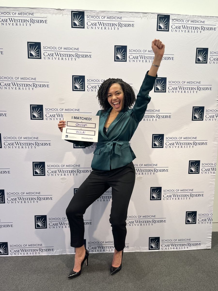 jrobinmed's tweet photo. I’m thrilled to announce that I matched in #OBGYN at UCLA!!! @uclaobgynedu @CWRUSOM @SNMA So excited for residency! #Match2023 #OBGYNtwitter https://t.co/q5LS4oZZop