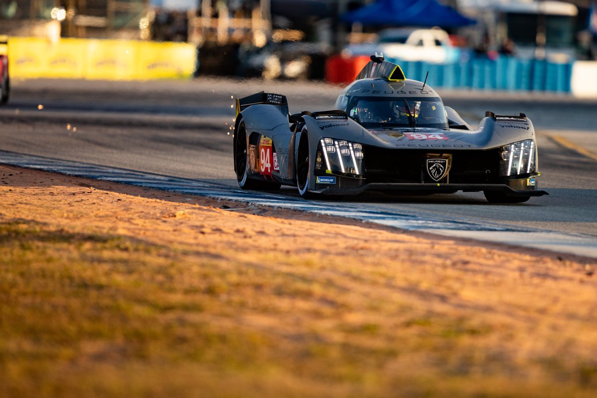 Not the way we wanted to start the season, but we will be back, stronger, in Portimao.

#Peugeot9X8 #1000MSebring