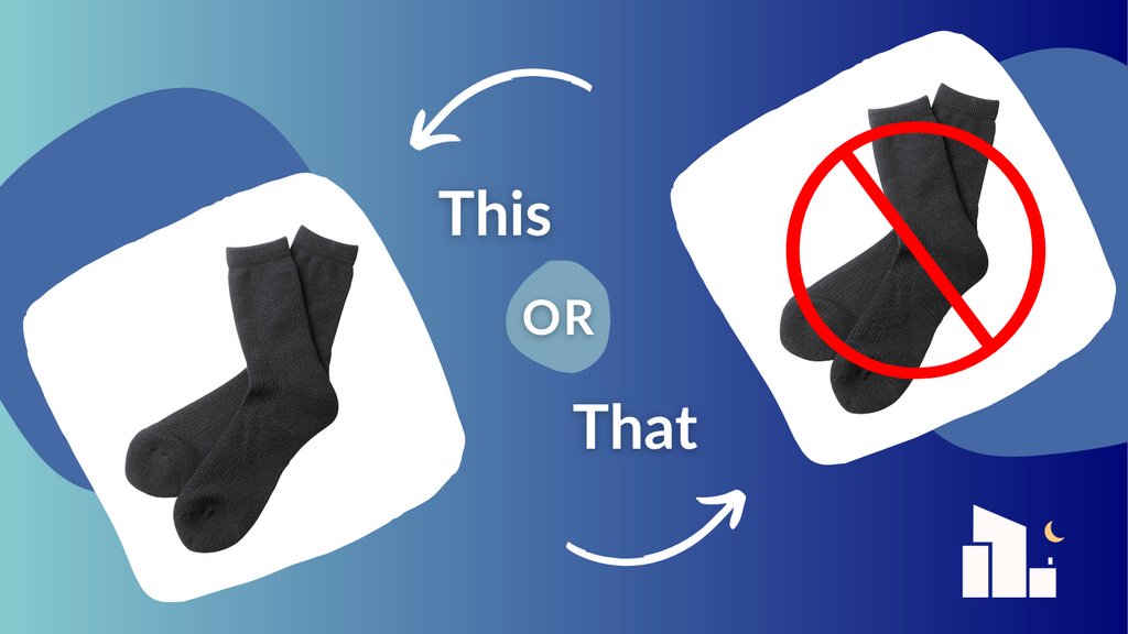 sleepopolis's tweet photo. We're back, sleep peeps, for another round of #thisorthat! This one might be controversial, but are you a sock-wearer during sleep, or are you the type to let it breathe completely? Sound off in the thread. 🗣️
-
#comfy #sleep #socks #sleepstyle https://t.co/UxyuWTkfvh
