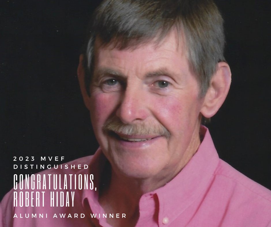 Congratulations Robert Hiday for being selected as the 2023 MV Distinguished Alumni Award recipient by Mt.Vernon Education Foundation! 
Tiks are available go to MtVernonFoundation.org <a href="/mvcsc_district/">mvcsc district</a> <a href="/JeffYou21527764/">Jeff Young</a> <a href="/Fortville_IN/">Town of Fortville, IN</a> <a href="/mvmarauders/">Mt. Vernon Athletics</a> <a href="/JackParkerTCB/">JackParker</a> <a href="/MVHS_SPIRITCLUB/">MARAUDER MOB</a>