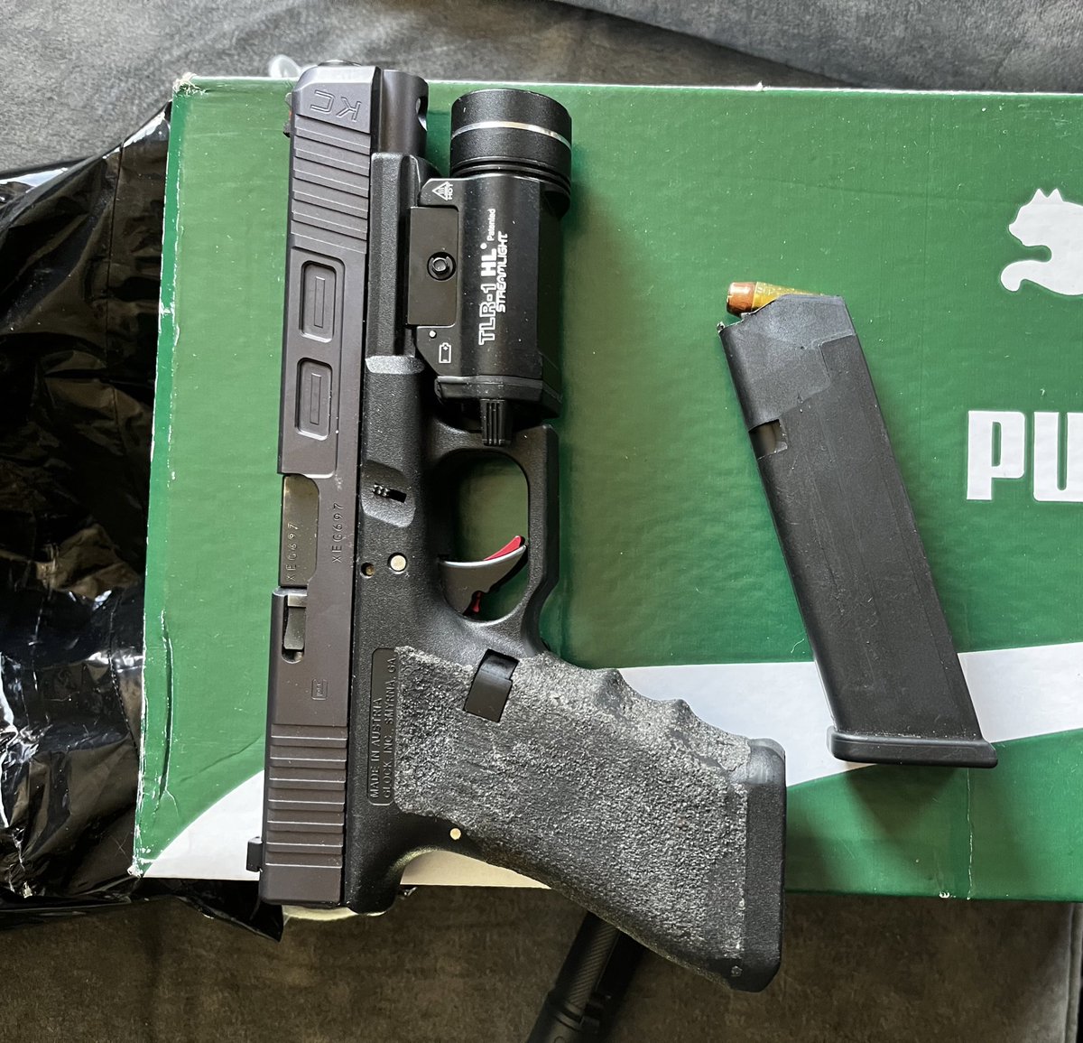 Deputy Gonzalez is known to be very proactive. Today she contacted a convicted felon and took his gun away.