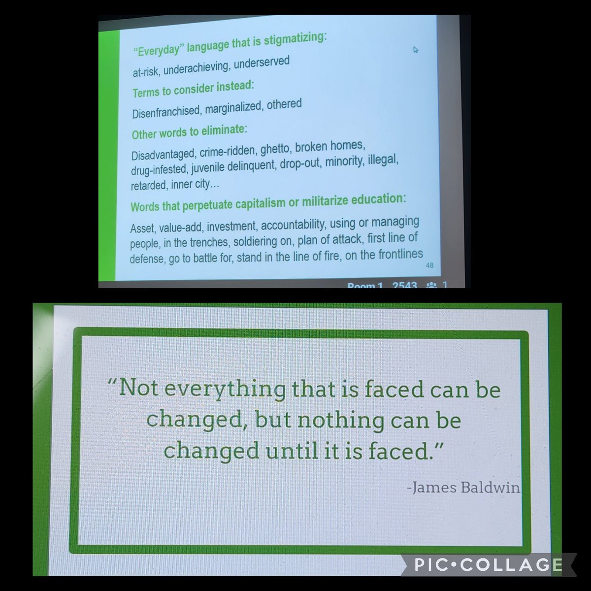 Thank you @MrsSteelKeelor for creating extra space on the agenda that allowed for a deeper dive into chapter 3 of 'Coaching for Equity,' facilitated by @seleczko. Today's math coaches meeting was engaging and fun. #courageousdiscourse @wcpssmathelem #LearnGrowLead